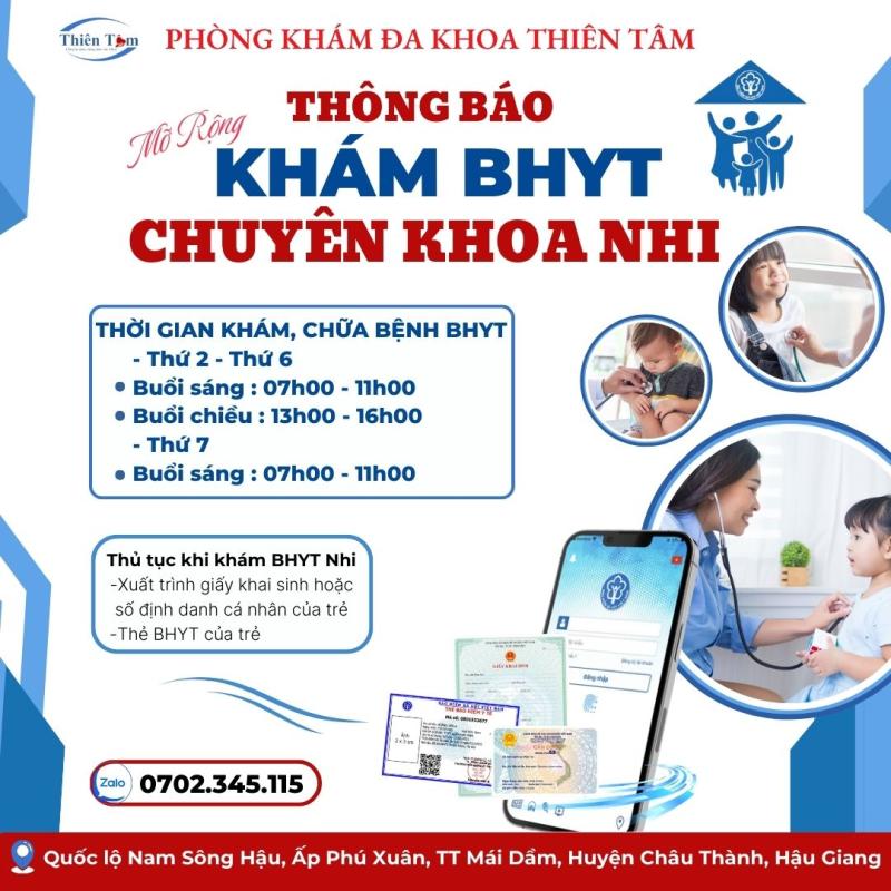 Hình ảnh Khám BHYT chuyên khoa Nhi
